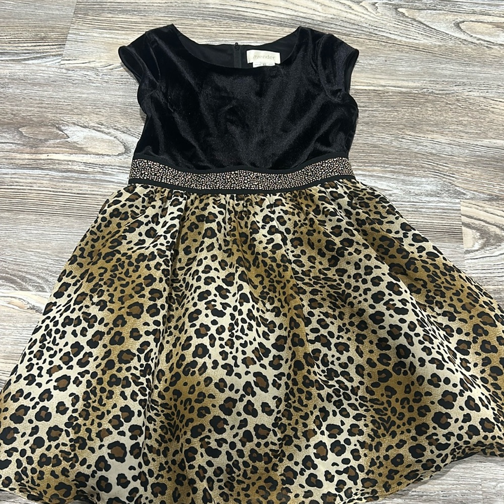 cheetah print dress